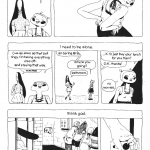 T page - comic review on sequential state