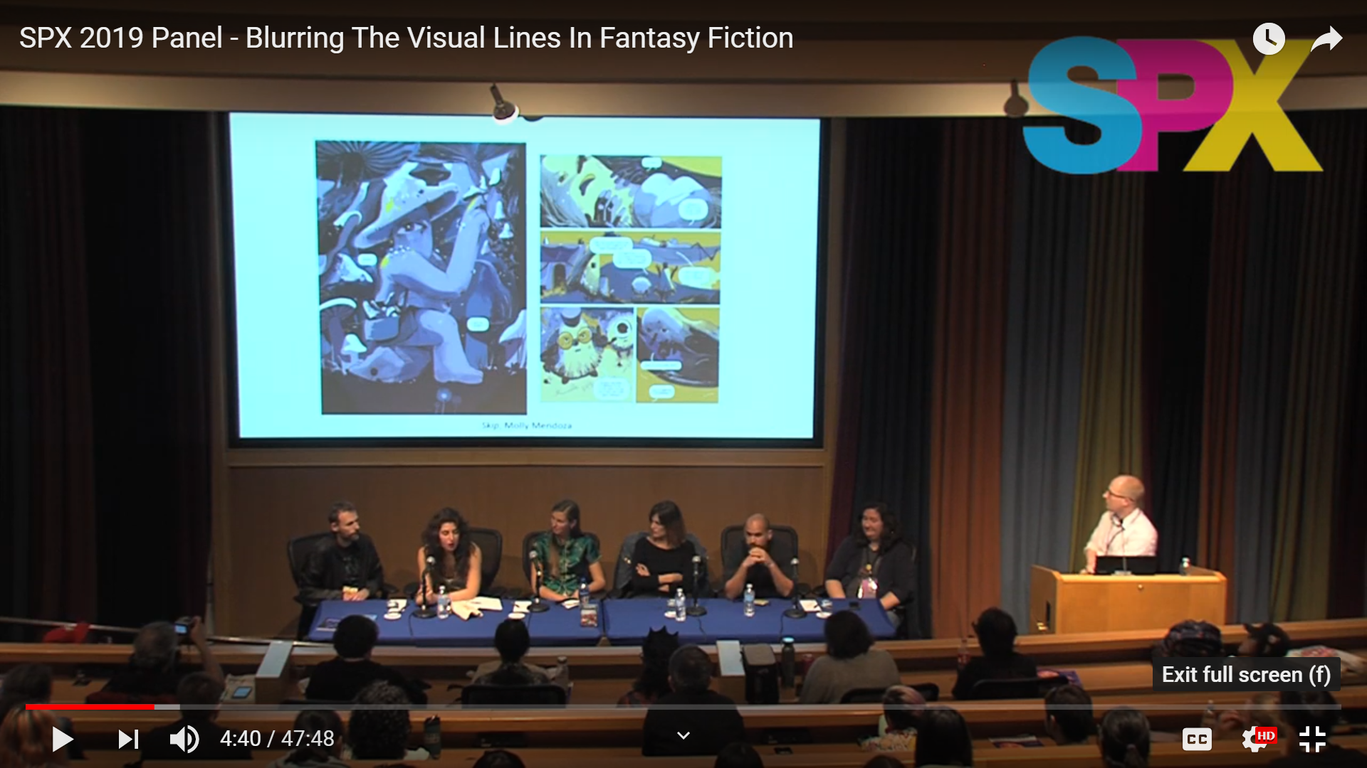 SPX Panel: Blurring The Visual Lines in Fantasy Fiction